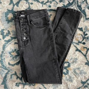 Urban Outfitters BDG High Rise Black Skinny Jeans